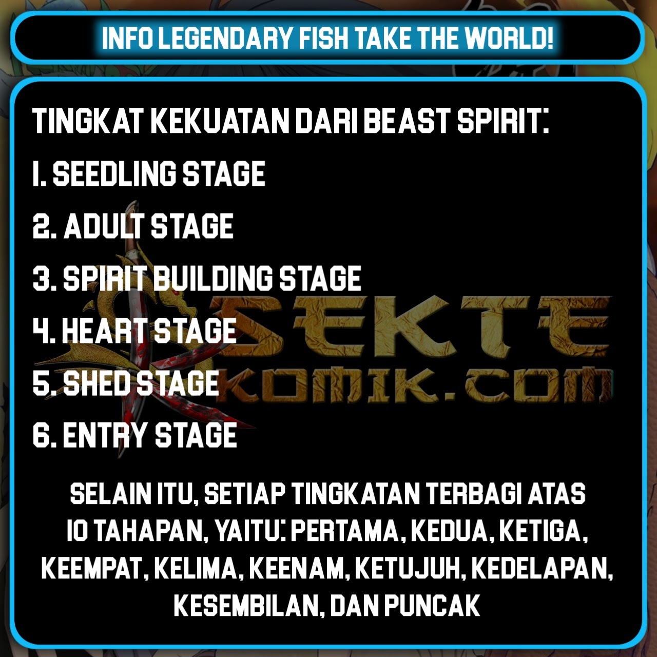 Legendary Fish Take The World Chapter 17 Bahasa Indonesia